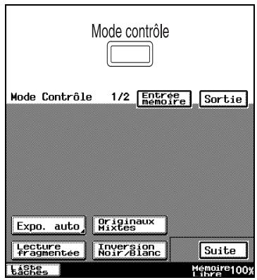 KONICA MINOLTA DI3510 - Pour modifier les réglages - 1