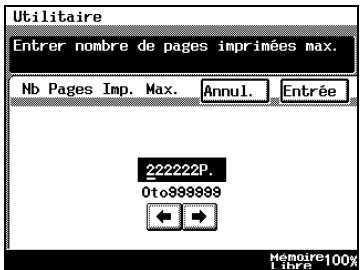 KONICA MINOLTA DI3510 - Pour enregistrer et modifier les informations des comptes - 6