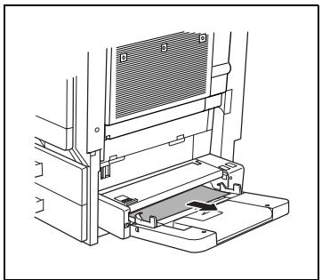 KONICA MINOLTA DI3510 - Retrait d'un serrage dans le plateau d'introduction multi-feuilles - 1