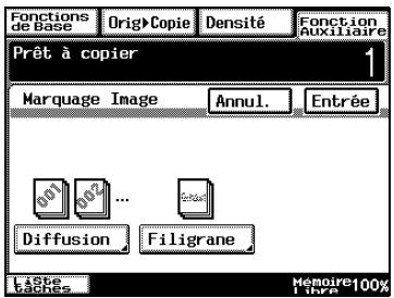 KONICA MINOLTA DI3510 - Procéder aux réglages de la fonction "diffusion - 2