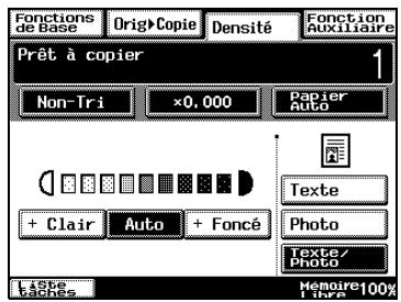 KONICA MINOLTA DI3510 - Sélectionner le réglage "texte/photo - 2