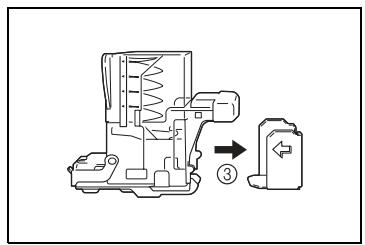 KONICA MINOLTA DI3510 - Pour remplaçer la cartouche d'agrafes destinée au module de finition fn-117 - 4