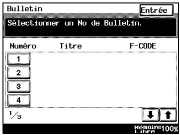 KONICA MINOLTA DI3510F - Comment configurer les bulletins de bord - 3
