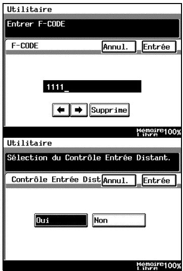KONICA MINOLTA DI3510F - Comment enregistrer les boîtes courrier confidentielles - 6