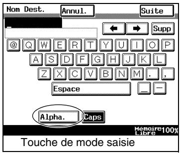 KONICA MINOLTA DI3510F - Saisie alphanumérique - 1