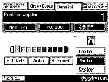 KONICA MINOLTA DI3510F - Sélectionner le réglage "Photo" - 2