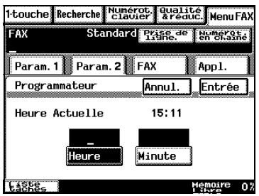 KONICA MINOLTA DI3510F - Envoyer à une heure donnée - 3