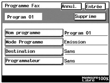 KONICA MINOLTA DI3510F - Comment enregistrer les programmes de réception par interrogation - 3
