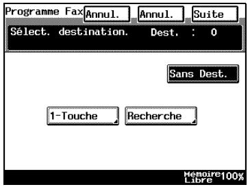 KONICA MINOLTA DI3510F - Comment enregistrer les programmes FAX - 6