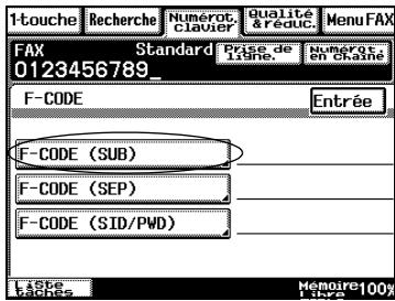 KONICA MINOLTA DI3510F - Émission confidentielle F Code - 2