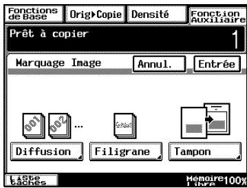KONICA MINOLTA DI3510F - Réaliser des copies avec la fonction “Tampon” - 2
