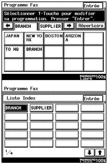 KONICA MINOLTA DI3510F - Comment enregistrer les programmes FAX - 3