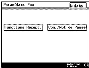 KONICA MINOLTA DI3510F - Comment enregistrer le mot de passe de communication - 2