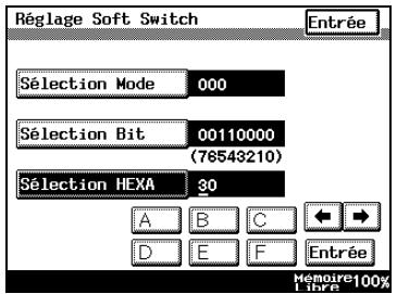 KONICA MINOLTA DI3510F - Comment configurer des raccourcis (Soft switch) - 4