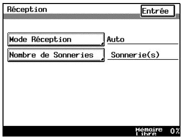KONICA MINOLTA DI3510F - Comment définir les fonctions de réception - 3
