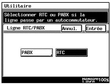 KONICA MINOLTA DI3510F - Comment configurer les informations du numéro de téléphone du télécopieur - 6