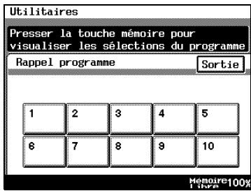 KONICA MINOLTA DI3510F - Pour utiliser un programme de copie - 2