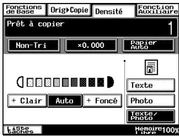 KONICA MINOLTA DI3510F - Sélectionner le réglage "Texte/Photo" - 2