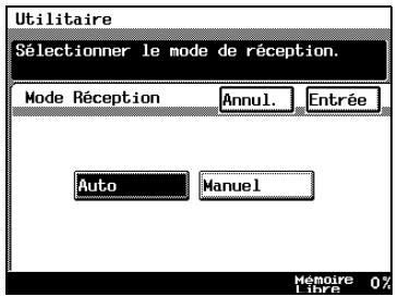 KONICA MINOLTA DI3510F - Comment définir les fonctions de réception - 4
