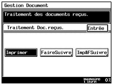 KONICA MINOLTA DI3510F - Entrez le mot de passe F-CODE à l'aide du clavier et pressez [OK]. - 5