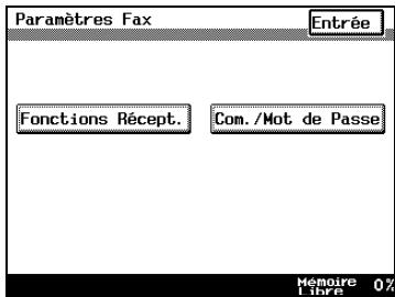 KONICA MINOLTA DI3510F - Comment définir les fonctions de réception - 2
