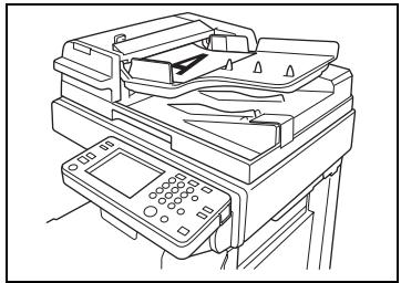 KONICA MINOLTA DI3510F - Lors de la configuration du magasin d'alimentation papier - 1