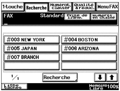 KONICA MINOLTA DI3510F - ● L'écran Liste Index - 2