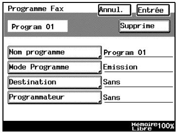 KONICA MINOLTA DI3510F - Comment enregistrer les programmes de réception par interrogation - 5
