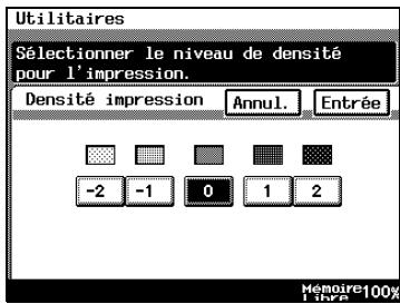 KONICA MINOLTA DI3510F - Pour définir la fonction “Densité impression” - 2