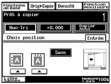 KONICA MINOLTA DI3510F - Réaliser des copies avec le paramètre "Perforation" - 2