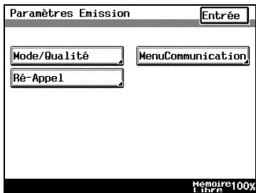 KONICA MINOLTA DI3510F - Spécification des paramètres d'émission par défaut - 2