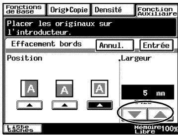 KONICA MINOLTA DI3510F - Copier tout en effaçant une zone autour du document - 5