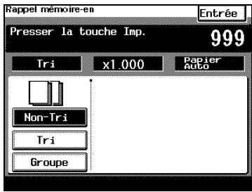 KONICA MINOLTA DI3510F - Utiliser la fonction Rappel Mémoire - 4