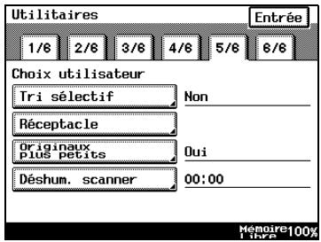 KONICA MINOLTA DI3510F - Pour définir la fonction "Originaux plus petits" - 1