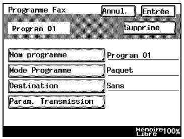 KONICA MINOLTA DI3510F - Pressez [PARAM. TRANSMISSION]. - 1