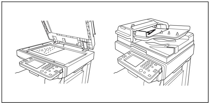 KONICA MINOLTA DI3510F - Mettez le document original en place. - 1