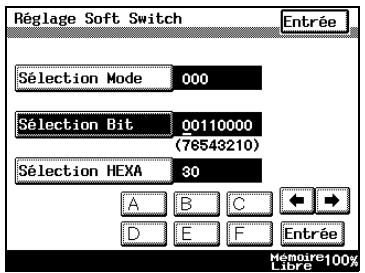 KONICA MINOLTA DI3510F - Comment configurer des raccourcis (Soft switch) - 3