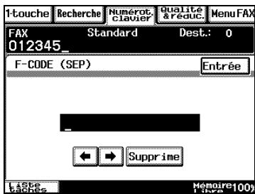 KONICA MINOLTA DI3510F - Émission confidentielle F Code - 3