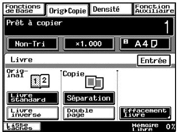 KONICA MINOLTA DI3510F - Copier un livre - 2