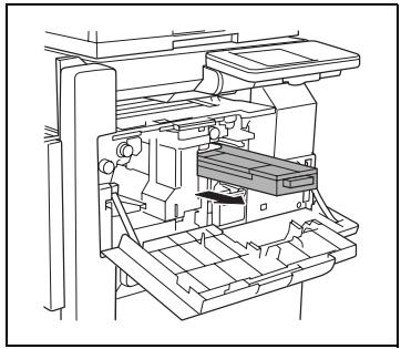 KONICA MINOLTA DI3510F - Retrait d'un serrage papier dans le module de finition intégré - 4