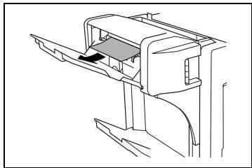 KONICA MINOLTA DI3510F - Retrait d'un serrage papier dans le kit agrafage à cheval - 3