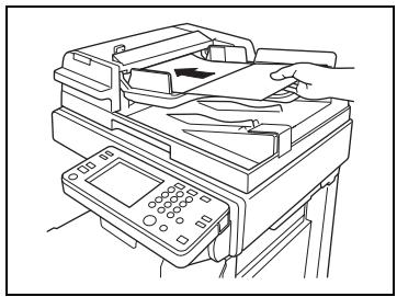 KONICA MINOLTA DI3510F - Pour charger un document de formats mixtes (fonction "Détection Originaux Mixtes") - 3