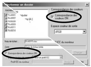 KONICA MINOLTA DIMAGE IMAGE VIEWER UTILITY FOR DIMAGE S404 - Utilisation des profils ICC de l'écran - 2