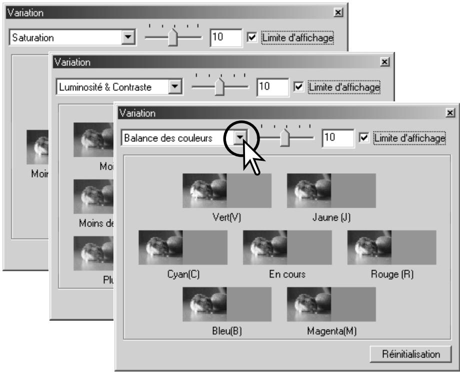 KONICA MINOLTA DIMAGE IMAGE VIEWER UTILITY FOR DIMAGE S404 - Palette de variation - 2