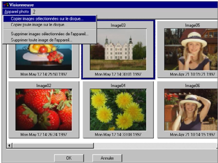 KONICA MINOLTA DIMAGE V SOFTWARE-WIN - COPIE D'IMAGES - 1