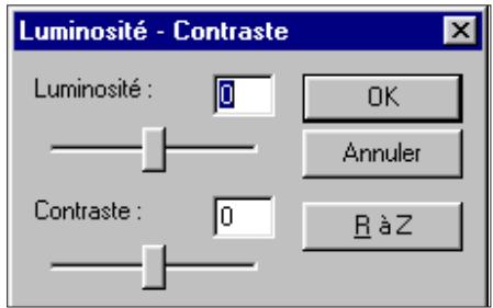 KONICA MINOLTA DIMAGE V SOFTWARE-WIN - RéGLAGE DE LA LUMINOSITE ET DU CONTRASTE - 3