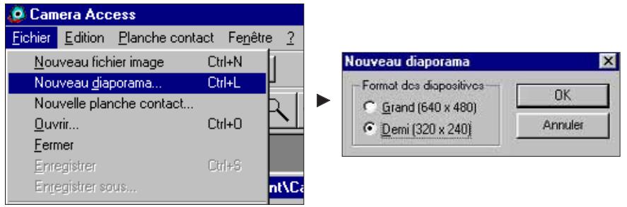 KONICA MINOLTA DIMAGE V SOFTWARE-WIN - FONCTIONS DIAPORAMA - 5