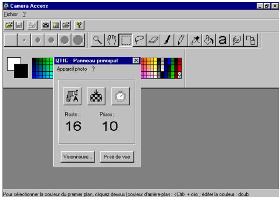 KONICA MINOLTA DIMAGE V SOFTWARE-WIN - Un fois l'image enregistrée: - 5