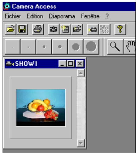 KONICA MINOLTA DIMAGE V SOFTWARE-WIN - FONCTIONS DIAPORAMA - 8