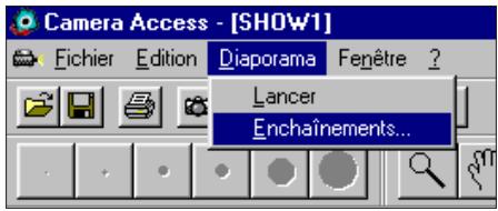 KONICA MINOLTA DIMAGE V SOFTWARE-WIN - Options d'effets de passage - 3